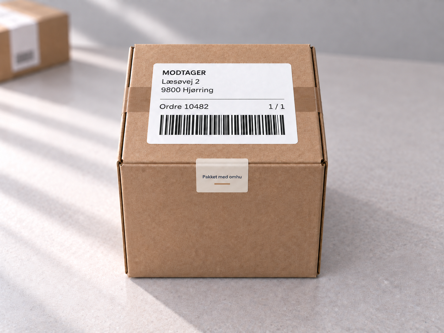 Etiketter til webshops